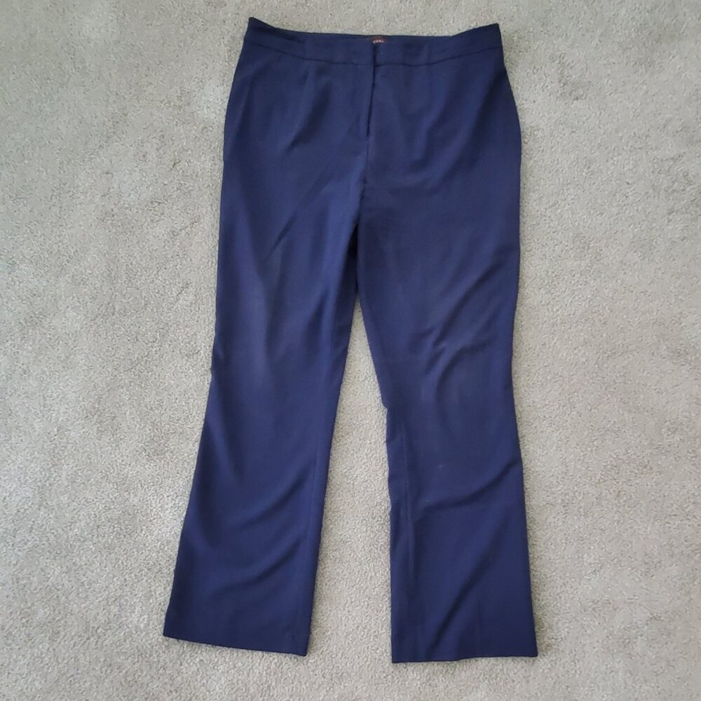 Women's Navy Blue Dress Pants